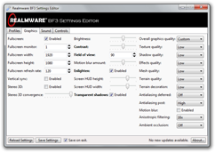 Graphics tab